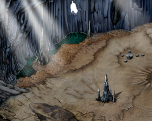TigerCave, map section 1